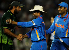 India Beats Pakistan in Cricket World Cup Semifinals