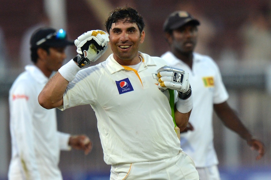 Pakistani cricket team captain Misbah-ul-Haq 