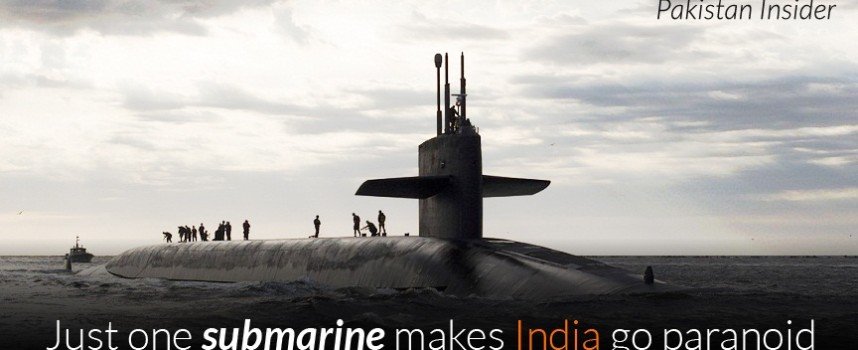Just one submarine makes India go paranoid