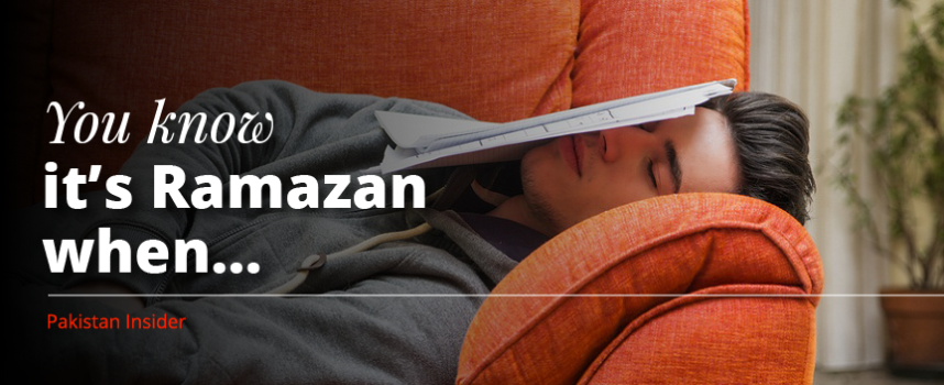 You know it’s Ramazan when…