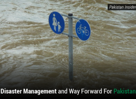 Disaster Management and Way Forward For Pakistan