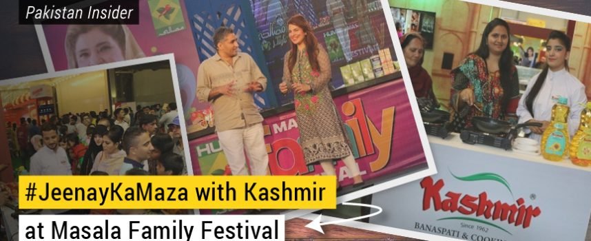 #JeenayKaMaza with Kashmir at Masala Family Festival