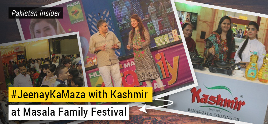 #JeenayKaMaza with Kashmir at Masala Family Festival