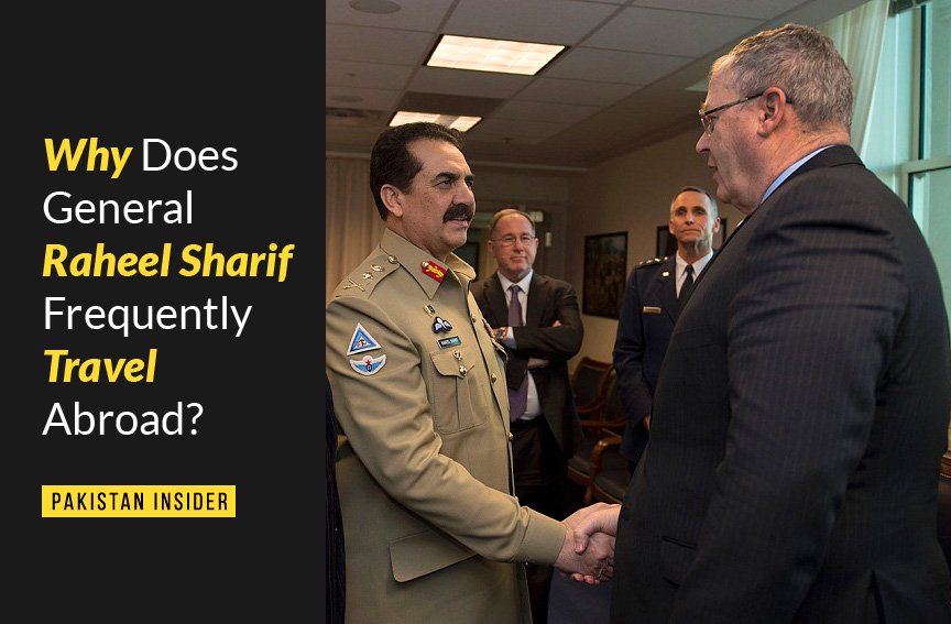 Raheel Sharif Abroad Travel