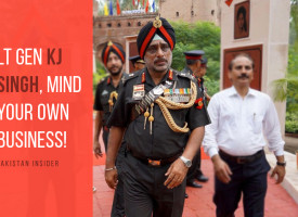 Lt Gen KJ Singh, Mind Your Own Business!