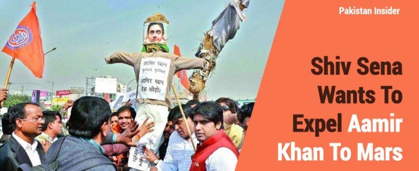 Shiv Sena Wants To Expel Aamir Khan To Mars