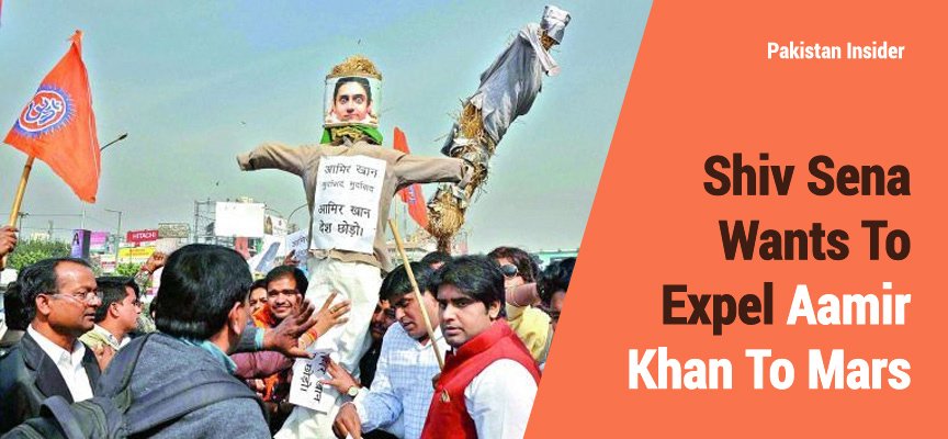 Shivsena Aamir Khan