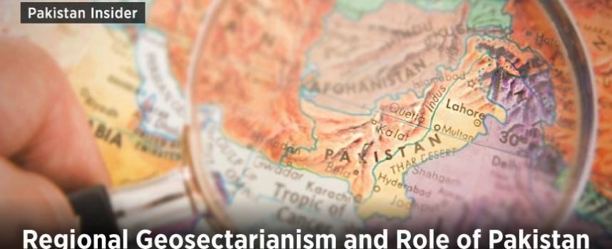 Regional Geosectarianism and Role of Pakistan