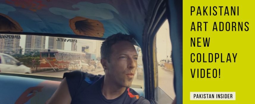 Pakistani Art Adorns New Coldplay Video!