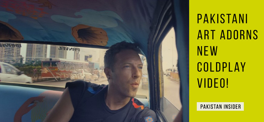 Pakistani Art Adorns New Coldplay Video!