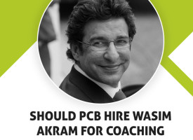Question: Should PCB hire Wasim Akram for coaching Pakistan Team?
