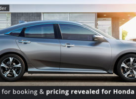 Guidelines for booking and pricing revealed for Honda Civic 2016
