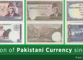 Evolution of Pakistani Currency since 1947