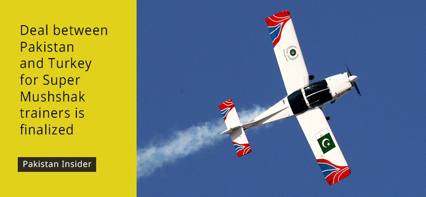 Deal Between Pakistan And Turkey For Super Mushshak Trainers Is Finalized
