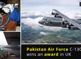 Pakistan Air Force C-130 Aircraft wins an award in UK