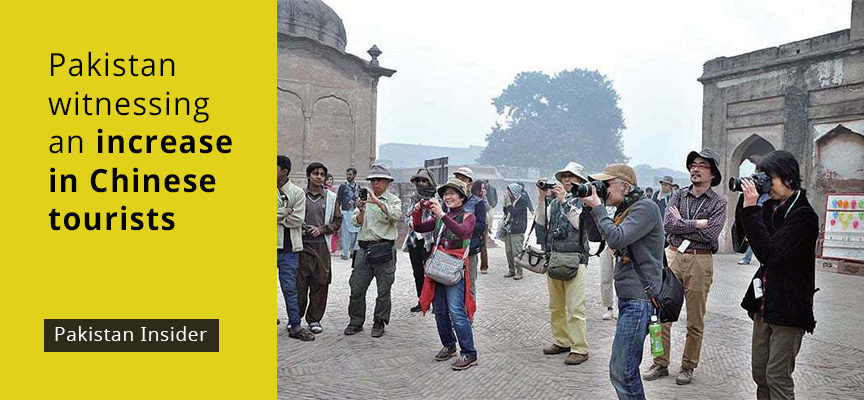 Pakistan witnessing an increase in Chinese tourists
