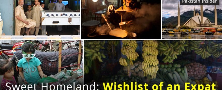 Sweet Homeland: Wish list of an Expat