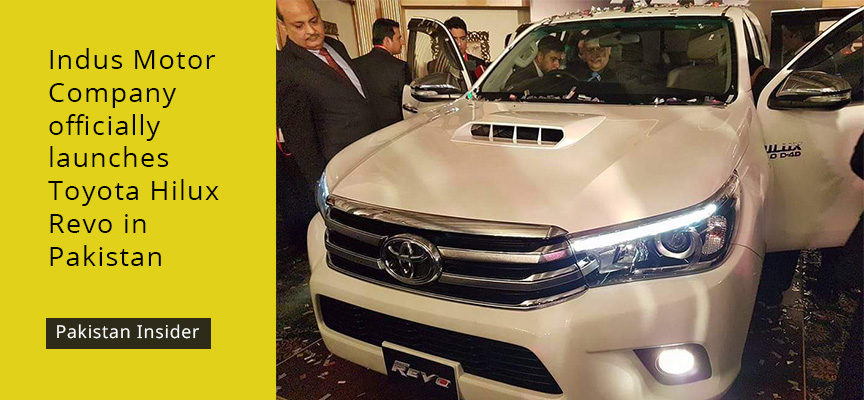 Indus Motor Company officially launches Toyota Hilux Revo in Pakistan