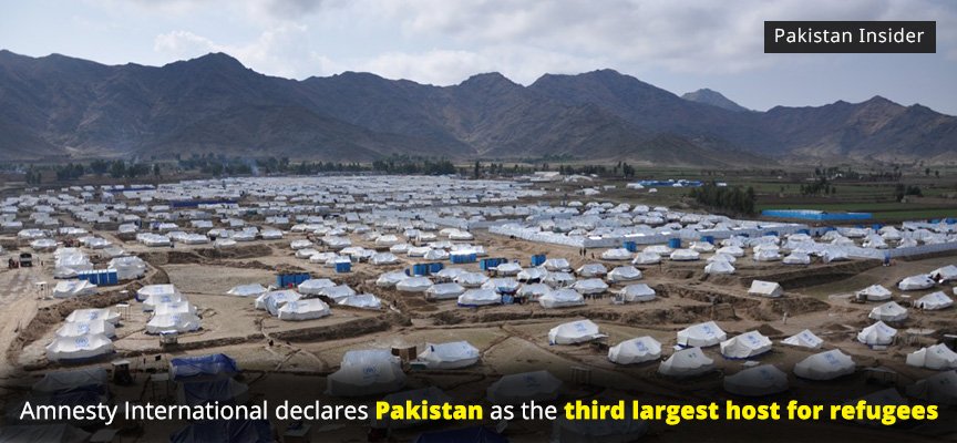 Amnesty International Declares Pakistan As The Third Largest Host For Refugees