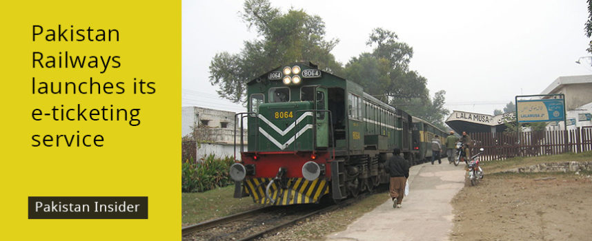 Pakistan Railways launches its e-ticketing service