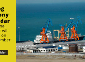 Opening ceremony of Gwadar International Trade Port will take place on 13th November