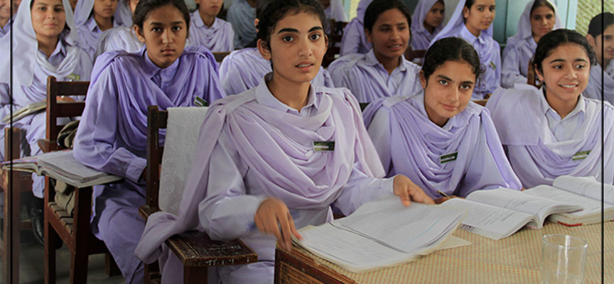 53% of female students in Pakistan are out of school